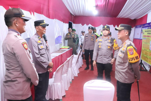 Jelang Mudik 2025, Kapolres Kampar Pastikan Kesiapan Pos Pengamanan