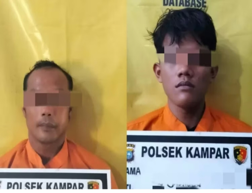 Dua Spesialis Curat di Kampar Dibekuk Polisi, Akui Beraksi di 15 TKP