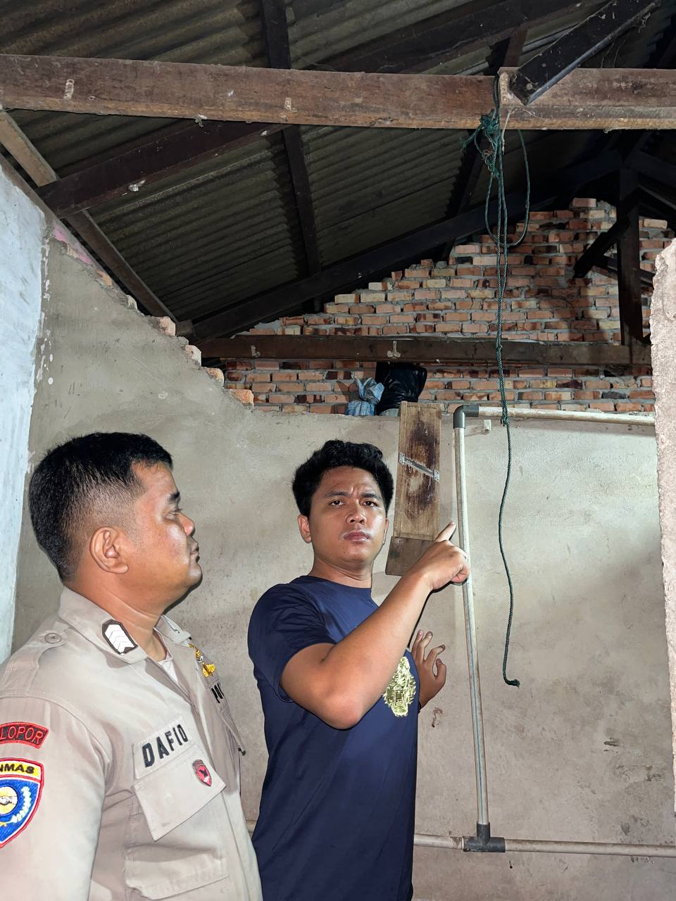 Sering Keluhkan Maslah Ekonomi, Pria di Kampar Akhirnya Ditemukan Tewas Gantung Diri