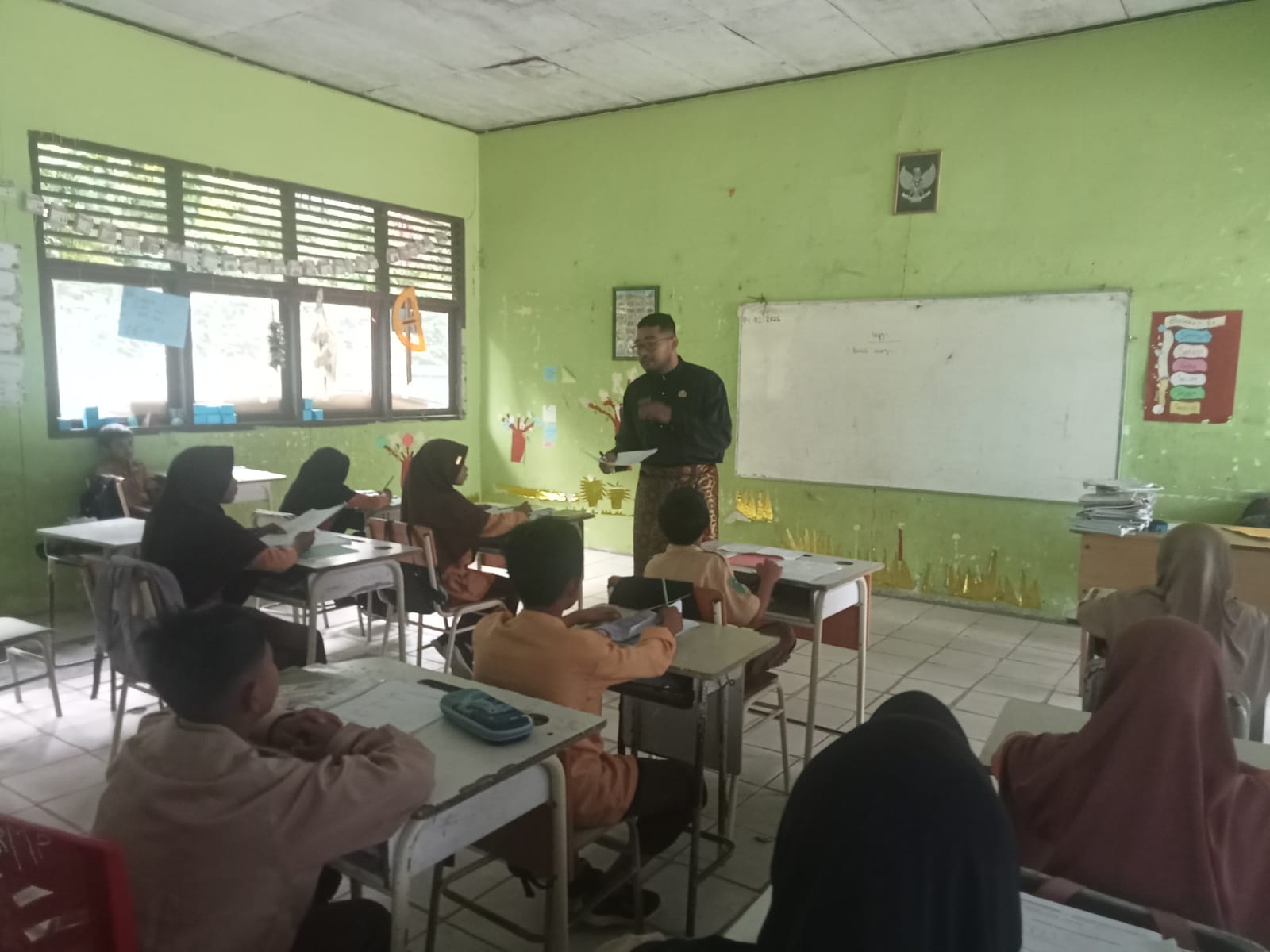 Kepsek SDN 005 Koto Perambahan Pasang Strategi Khusus Amankan Nilai TKA 2026