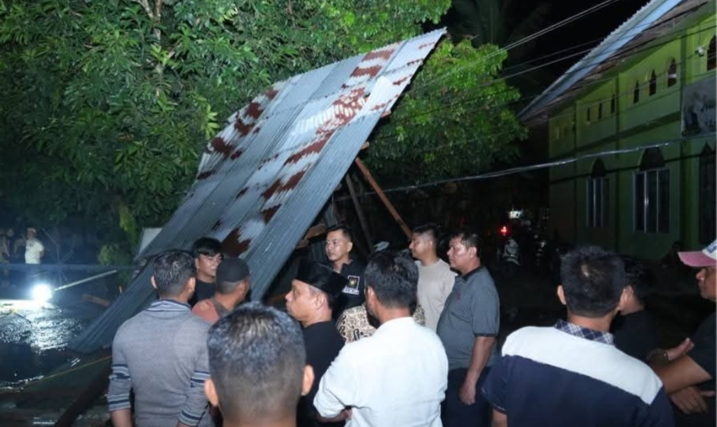 Lima Desa di Kampar Diterjang Puting Beliung, Pemerintah Pastikan Bantuan Darurat Segera di Salurkan
